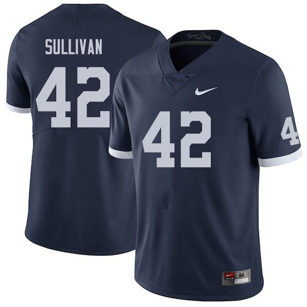 NCAA Nike Men's Penn State Nittany Lions Austin Sullivan #42 College Football Authentic Navy Stitched Jersey OET2798QM